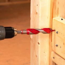 DIABLO 1 in. x 17-1/2 in. High Speed Steel Auger Bit -Diablo Shop diablo auger bits dag3110 4f 1000