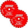 DIABLO Tracking Point 6-1/2 in. x 24-Tooth Framing Circular Saw Blade Value Pack (2-Pack) -Diablo Shop diablo circular saw blades d0624rvp 64 1000