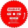 DIABLO 7-1/4 in. x 36-Tooth Wood & Metal Circular Saw Blade -Diablo Shop diablo circular saw blades d0736gpr 64 1000