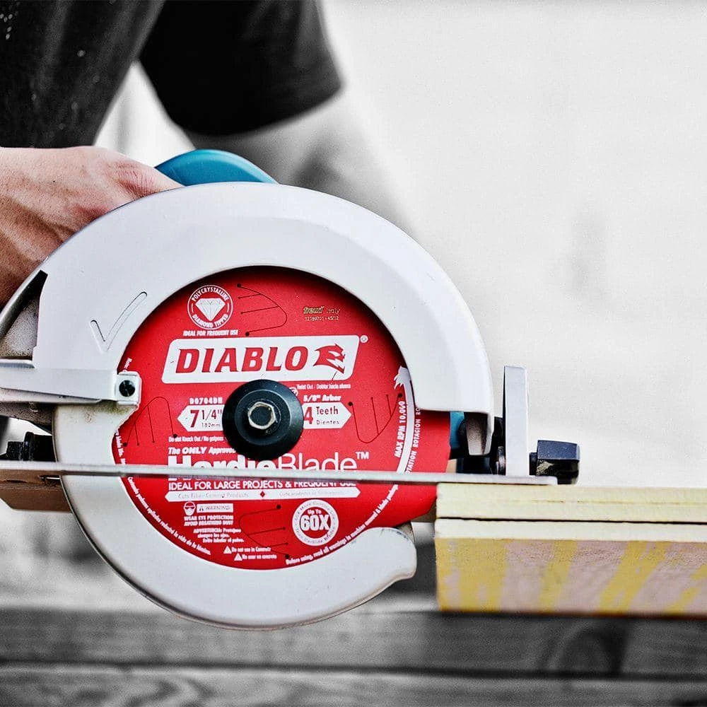 DIABLO HARDIEBlade 10 in. x 6-Tooth Polycrystalline Diamond (PCD) Tipped Fiber Cement Circular Saw Blade 11 DIABLO HARDIEBlade 10 in. x 6-Tooth Polycrystalline Diamond (PCD) Tipped Fiber Cement Circular Saw Blade - Image 9