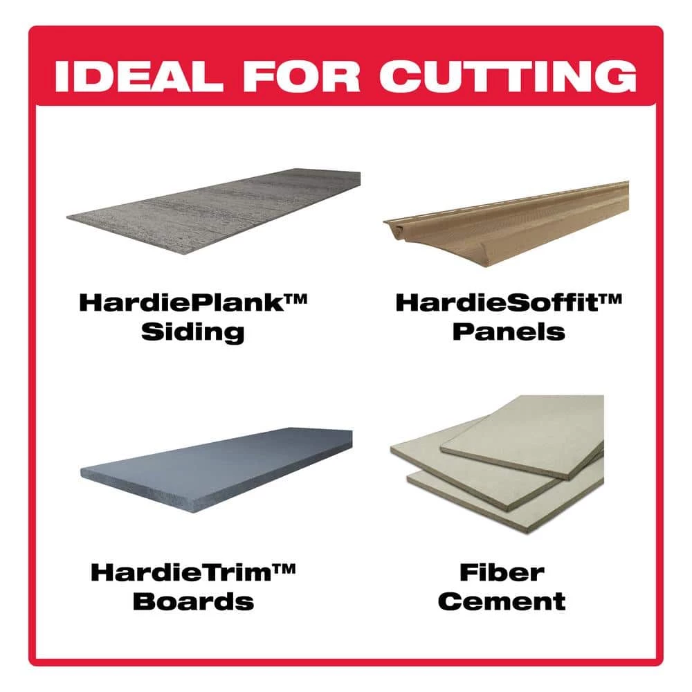 DIABLO HARDIEBlade 10 in. x 6-Tooth Polycrystalline Diamond (PCD) Tipped Fiber Cement Circular Saw Blade 4 DIABLO HARDIEBlade 10 in. x 6-Tooth Polycrystalline Diamond (PCD) Tipped Fiber Cement Circular Saw Blade - Image 2