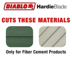 DIABLO HARDIEBlade 12 in. x 8-Tooth Polycrystalline Diamond (PCD) Tipped Fiber Cement Circular Saw Blade -Diablo Shop diablo circular saw blades d1208dh 1f 1000