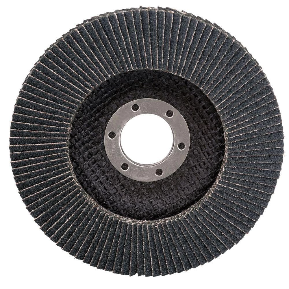 DIABLO 4-1/2 in. 80-Grit Steel Demon Grinding and Polishing Flap Disc with Type 29 Conical Design 5 DIABLO 4-1/2 in. 80-Grit Steel Demon Grinding and Polishing Flap Disc with Type 29 Conical Design - Image 3