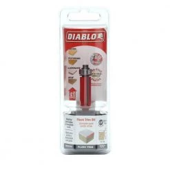 DIABLO 1/2 in. x 1 in. Carbide Flush Trimming Router Bit