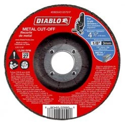 DIABLO 4-1/2 in. x 1/8 in. x 7/8 in. Metal Cut-Off Disc with Type 27 Depressed Center