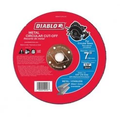 DIABLO 7 in. x 1/8 in. x 5/8 in. Metal Cut-Off Disc