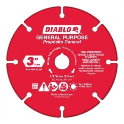 DIABLO 3 in. Carbide Grit Multi-Material Cut-Off Wheel