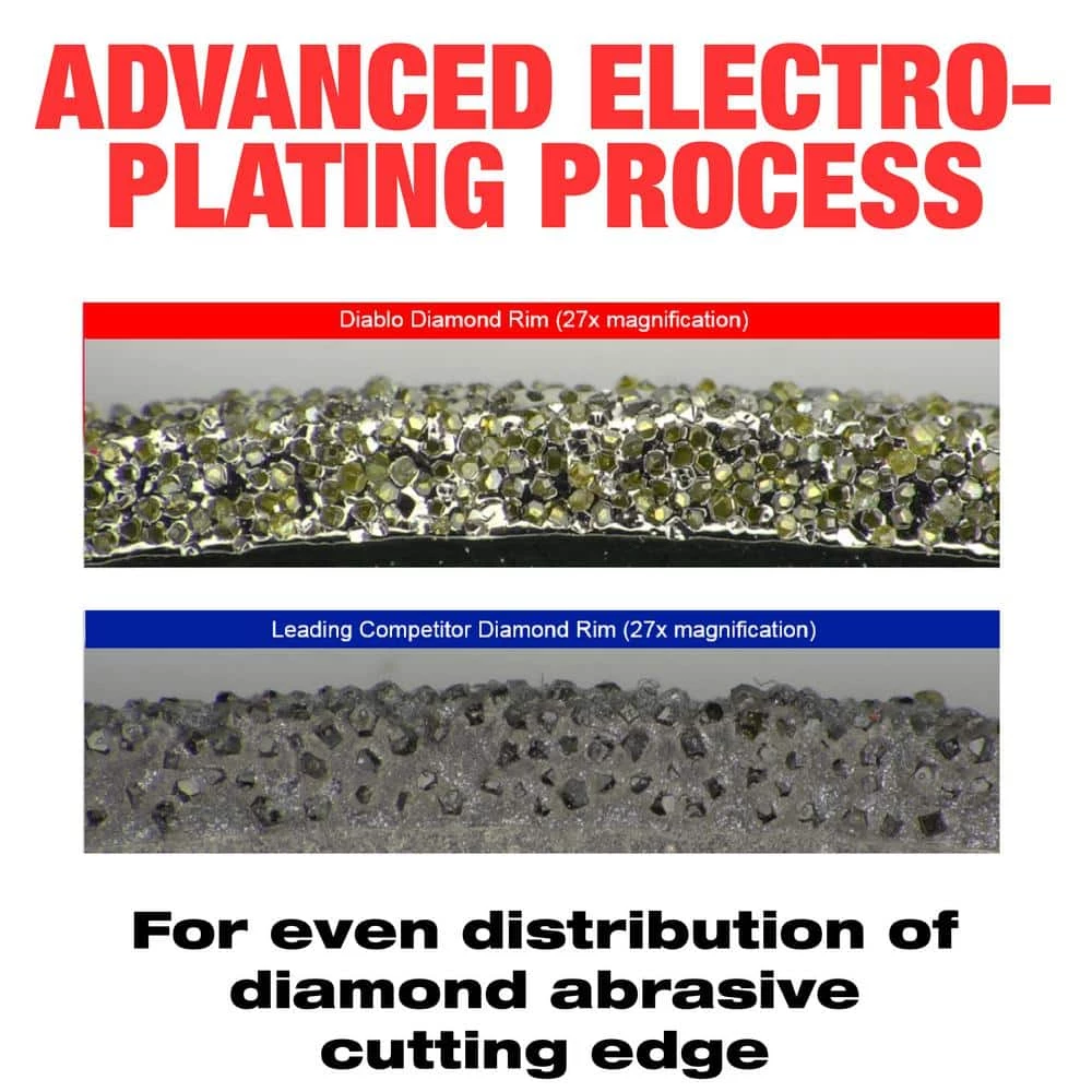 DIABLO 4.5 in. Diamond Wheel for Metal Cutting (2-Pack) 5 DIABLO 4.5 in. Diamond Wheel for Metal Cutting (2-Pack) - Image 3