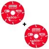 DIABLO 4.5 in. Diamond Wheel for Metal Cutting (2-Pack) -Diablo Shop diablo grinding wheels cut off wheels ddd045dia102p 64 1000