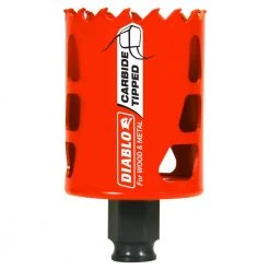 DIABLO 2 in. Carbide Hole Saw with 2-3/8 in. Cutting Depth