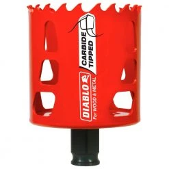 DIABLO 2-1/2 in. Carbide Hole Saw with 2-3/8 in. Cutting Depth