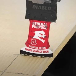 DIABLO 1-1/4 in. Universal Fit Carbide Oscillating Blades for General Purpose Cuts (3-Pack) -Diablo Shop diablo oscillating tool attachments dou125cgp3 31 1000