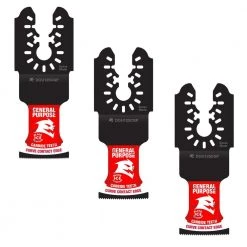 DIABLO 1-1/4 in. Universal Fit Carbide Oscillating Blades for General Purpose Cuts (3-Pack)