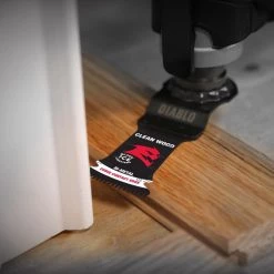 DIABLO 1-1/4 in. Universal Fit Bi-Metal Oscillating Blades for Clean Wood (3-Pack) -Diablo Shop diablo oscillating tool attachments dou125jbw3 31 1000