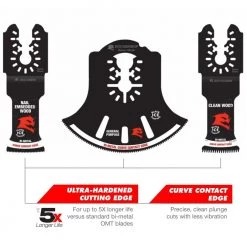 DIABLO Universal Fit Bi-Metal Oscillating Blade Set (3-Piece) 11 DIABLO Universal Fit Bi-Metal Oscillating Blade Set (3-Piece) -Diablo Shop diablo oscillating tool attachments dou3bs 77 1000