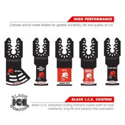 DIABLO Universal Fit General Purpose Oscillating Blade Set (5-Piece) -Diablo Shop diablo oscillating tool attachments dou5s 77 1000