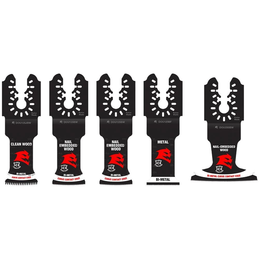 DIABLO Universal Fit Wood and Metal Oscillating Blade Set (5-Piece) 3 DIABLO Universal Fit Wood and Metal Oscillating Blade Set (5-Piece)