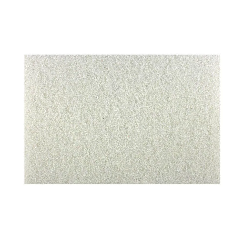 DIABLO 12 in. x 18 in. Non-Woven White Buffer Pad 3 DIABLO 12 in. x 18 in. Non-Woven White Buffer Pad