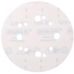 DIABLO 5 in. 100-Grit Universal Hole Random Orbital Sanding Disc with Hook and Lock Backing (50-Pack) -Diablo Shop diablo power sander accessories dcd050100h50g 40 1000