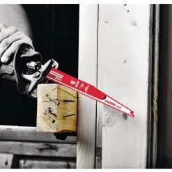 DIABLO 6 in. 5/7 TPI Demo Demon Carbide Reciprocating Saw Blade for Nail-Embedded Wood Cutting -Diablo Shop diablo reciprocating saw blades ds0606cwx 31 1000