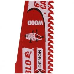 DIABLO 6 in. 5/7 TPI Demo Demon Carbide Reciprocating Saw Blade for Nail-Embedded Wood Cutting -Diablo Shop diablo reciprocating saw blades ds0606cwx 40 1000