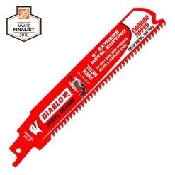 DIABLO 6 in. 8 TPI Steel Demon Carbide Reciprocating Saw Blade for Thick Metal Cutting -Diablo Shop diablo reciprocating saw blades ds0608cf 1d 1000