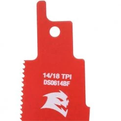 DIABLO 6 in. 14/18 TPI Steel Demon Bi-Metal Reciprocating Saw Blades for Medium Metal Cutting (5-Pack) -Diablo Shop diablo reciprocating saw blades ds0614bf5 40 1000