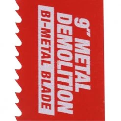 DIABLO 9 in. 8/10 TPI Steel Demon Bi-Metal Reciprocating Saw Blades for Thick Metal Cutting (5-Pack) -Diablo Shop diablo reciprocating saw blades ds0908bfd5 40 1000