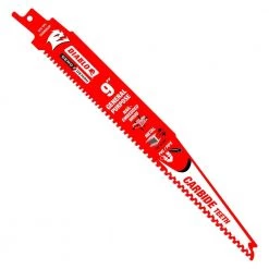 DIABLO 9 in. 6/9 TPI Demo Demon Carbide Reciprocating Saw Blade for General Purpose Cutting