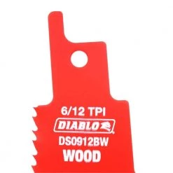 DIABLO 9 in. 6/12 TPI Demo Demon Nail-Embedded Wood Cutting Recip Blade (5-Pack) with Bonus Blade -Diablo Shop diablo reciprocating saw blades ds0912bw5p a0 1000