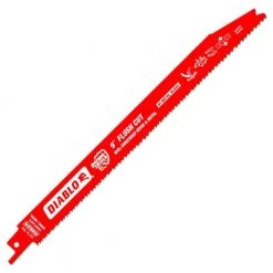 DIABLO 9 in. 10/14 TPI Bi-Metal Reciprocating Saw Blades for General Purpose Flush Cutting (50-Pack)
