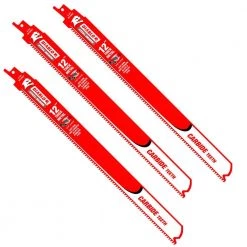 DIABLO 12 in. 8 TPI Steel Demon Carbide Reciprocating Saw Blades for Thick Metal Cutting (3-Pack)