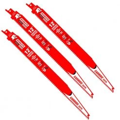 DIABLO 12 in. 6/9 TPI Demo Demon Carbide Reciprocating Saw Blades for General Purpose Cutting (3-Pack)