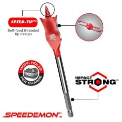 DIABLO 7/8 in. x 6 in. SPEEDemon Spade Bit (2-Pack) -Diablo Shop diablo spade drill bits dsp2110 p2 4f 1000