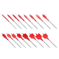 DIABLO SPEEDemon High Speed Steel Spade Bit Set With Pouch (16-Piece)