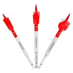 DIABLO Demo Demon Spade Bit Set for Nail-Embedded Wood (3-Pieces)