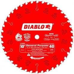 DIABLO 10 in. x 40-Tooth General Purpose Circular Saw Blade