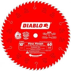 DIABLO 10 in. x 60-Tooth Fine Finish Circular Saw Blade -Diablo Shop diablo table saw blades miter saw blades d1060x 1d 1000
