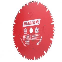 DIABLO 12 in. x 60-Tooth Combination Circular Saw Blade -Diablo Shop diablo table saw blades miter saw blades d1260x 40 1000